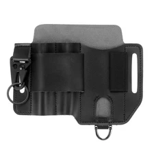 Multitool Sheath EDC Organizer 6.9" x 5.4" PU Leather for Flashlight