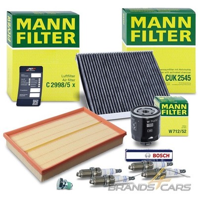 MANN INSPEKTIONSPAKET FÜR SEAT CORDOBA IBIZA SKODA FABIA VW POLO 9N 1.4 16V