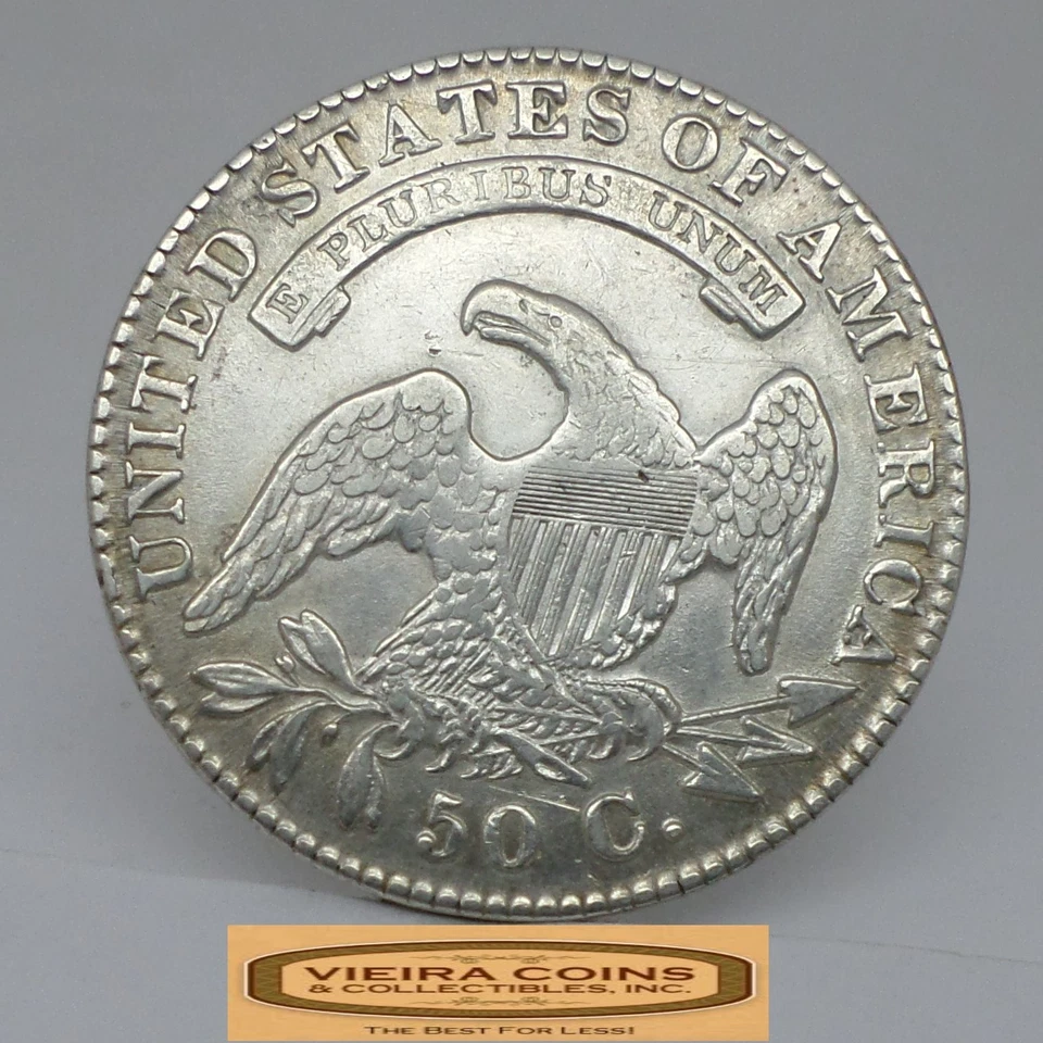 1830 Capped Bust Silver Half Dollar, High Grade - #C53680NQ - Image 2 of 2