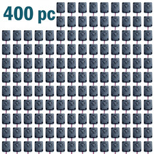 400 pcs Black Mini Piezo Alarm Siren 110dB 12V DC Anti-theft High-Decibel Buzzer