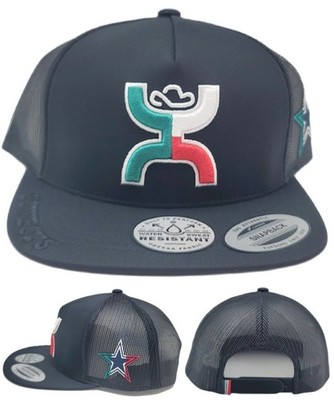 Dallas Cowboys New Hooey Mexico Tri Color Mesh Trucker Era Snapback Hat Cap