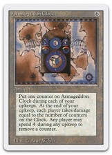Armageddon Clock (LP) Revised Edition 3ED Magic MTG