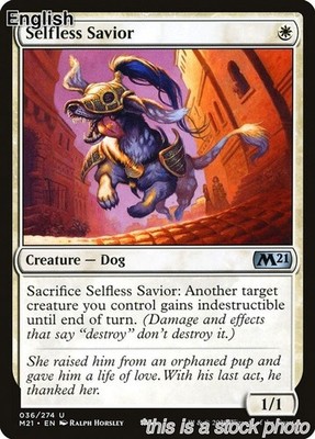 Selfless Savior [M21 - 36MagicLPUncommonEN