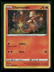 Charmander SWSH092 Sword & Shield: Black Star Promos