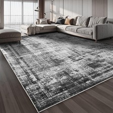 8x10 Area Rugs for Living Room, Large Machine Washable Area Rug, Non Slip Vin...