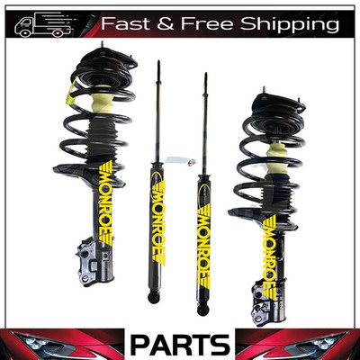 Monroe Front Strut & Rear Shocks Absorber Fits 2006-2011 Hyundai Accentar.