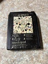 Led Zeppelin III 8-Track-Rebuilt-NEW PAD-NEW SPLICE-FREE MEDIA MAIL SHIPPING-