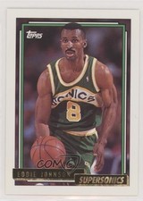 1992-93 Topps Gold Eddie Johnson #384 c7w