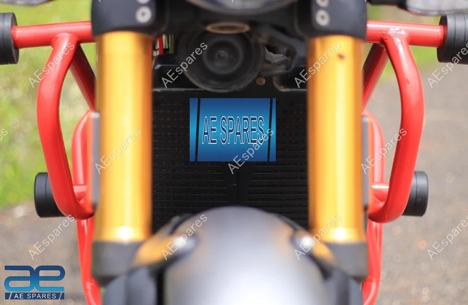 Front Radiator Grill Guard Protector Red For Triumph Speed 400 Scrambler 400 X view 2