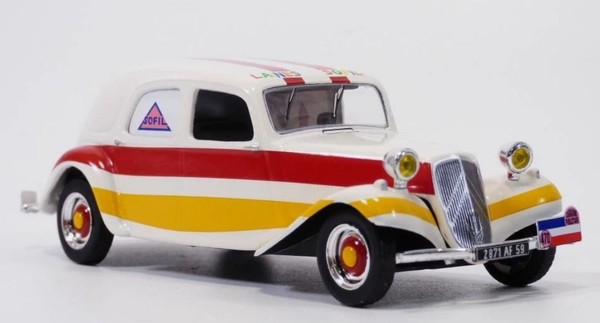 Odeon - Citroen Traction 11CV 1952 Blanc Sofil - Limitiert Auf 500Ex. - 1/43 ...-image