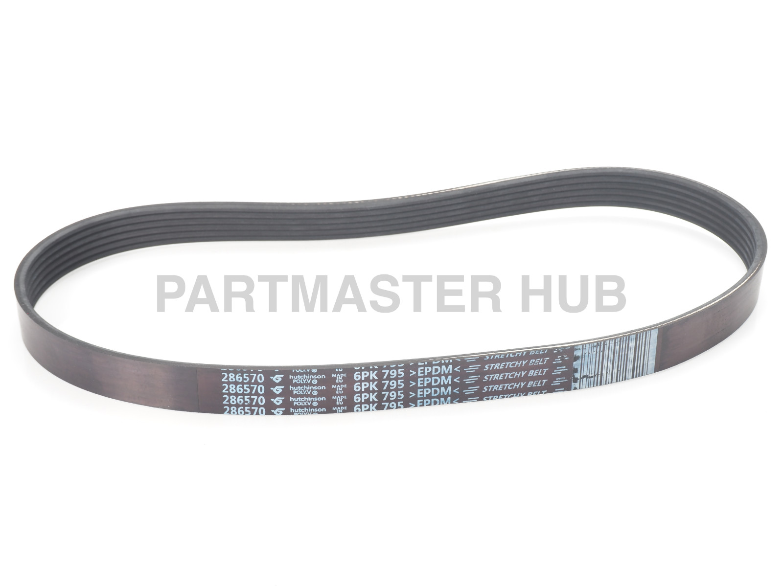 2013-2023 Maserati Compressor & Alternator Driving Serpentine Belt M157 3.0TT V6