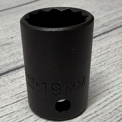 Proto Professional 19mm Metric Impact Socket 7419MT NEW