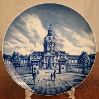 Fürstenberg Jahresteller Charlottenburger Schloss 1974 Ø 24cm Porzellan