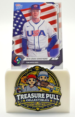 2026 Topps NOW Pete Crow-Armstrong USA08 Team USA World Baseball Classic Cubs