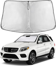 Windshield Sunshade Compatible for Mercedes-Benz GLE Class 2012-2017 2018 2019, 