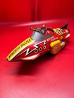 VINTAGE MARX 1935 TIN LITHO WIND-UP FLASH GORDON ROCKET FIGHTER WORKS!