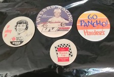 Vintage Racing Pinbacks Johnny Parsons Jr. Winston Cup & Hardees