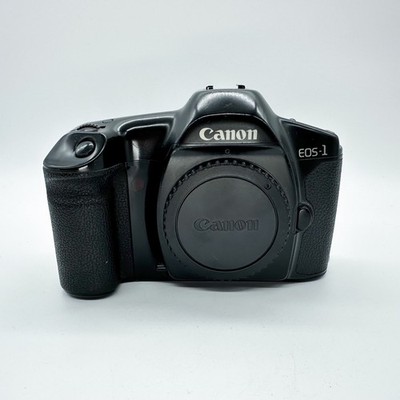 Canon EOS-1 analoge SLR Kamera Body vintage defekt Bastler BC Error