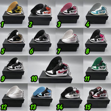 Best Handcrafted 3D Mini Sneaker Keychain Shoes Keyring with Box/Bag Sneakers
