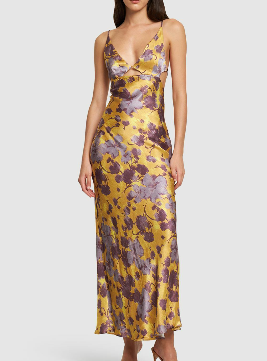 champagne strapless maxi dress Natalia Champagne Strapless Maxi Dress - XS Size - Women's Dresses