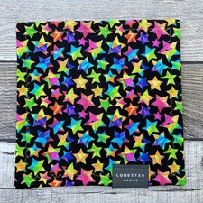 Neon Stars Microfiber EDC Hank Everyday Carry Lens Cleaning Cloth