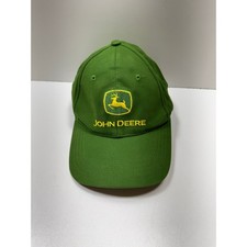 John Deere Green Ball Cap Hat One Size Fits All Embroidered Cary Francis Group
