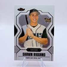 Shawn Riggans 2007 Topps Finest #138 Tampa Bay Devil Rays Rookie Card MLB. rookie card picture