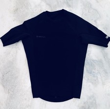 O  Neill Reactor-2 1mm Short Sleeve Wetsuit Top Men  s M Black NWOT
