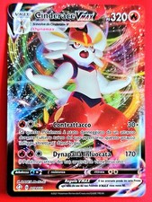 Carta Pokemon Cinderace Vmax - Destino Splendente 019/072 Italiano