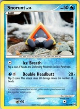 Snorunt 75/99 Arceus Pokemon NM