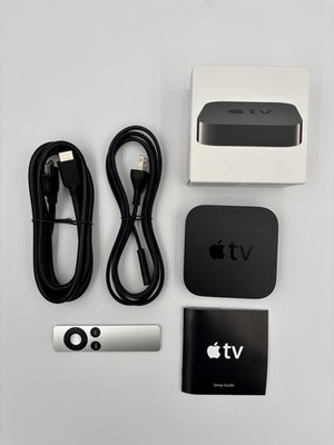 Apple TV 3rd Gen A1469 Media Streamer w/ Remote, Box, Power & extra HDMI Cable