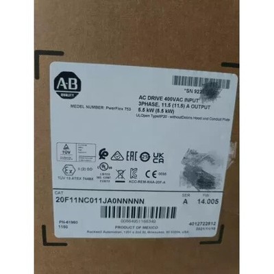 20F11NC011JA0NNNNN   PowerFlex 753 AC Drive 5.5kW 20F11NC011JA0NNNNN *gb