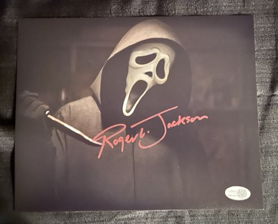 ROGER L. JACKSON Signed  8 X 10 Photo ￼Autograph SCREAM JSA COA