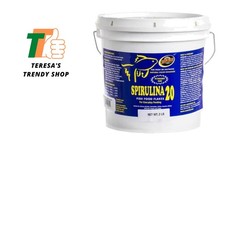 Active Spirulina 20 Fish Food Flakes, 2 lb - Nutritional Excellence for All Fish