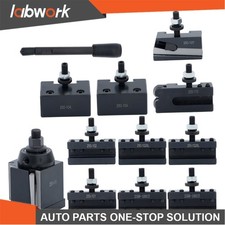 Labwork AXA 250-111 Wedge Type Tool Post Tool Holder Set 11 Pack Lathe 6 - 12"