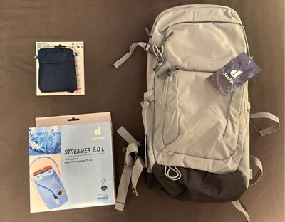 Wanderrucksack Trekkingrucksack, Deuter Hiking 25DL Mit Streamer Und Regenschutz