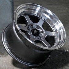15x8 Gunmetal Wheels Mst Time Attack 4x1004x114.3 0 Set Of 4 73.1