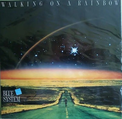 Blue System Walking On A Rainbow NEAR MINT Hansa Vinyl LP