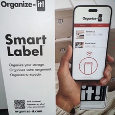 *FREE SHIP* Organize-It Smart Label Utility Storage