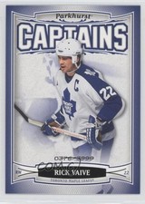 2006-07 Upper Deck Parkhurst A Salute to Captains 376/3999 Rick Vaive #210 0m0