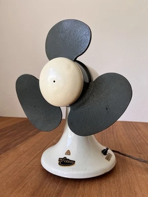 alter Ventilator Veb Eltros DDR Porzellan Art Deco Bauhaus Design Vintage 50er - Bild 1 von 4