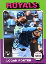 2024 Topps Heritage #625 Logan Porter