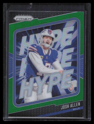 2024 Panini Prizm #13 Josh Allen Hype Green Prizm | eBay