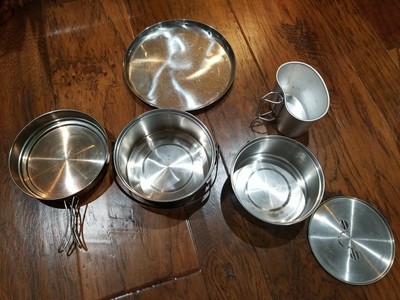 coleman backpacking cookware