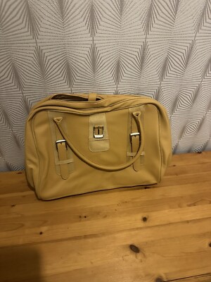 Ester Lauder Vintage hellbraune Haltetasche 