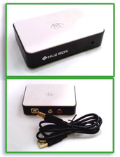 Honestech My Muzbox Audio Music Recorder White  Black HT Muzbox IT01 With Cable