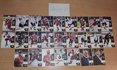 DEL 22-23 2022-2023 Teamset Kölner Haie KEC 25 Karten