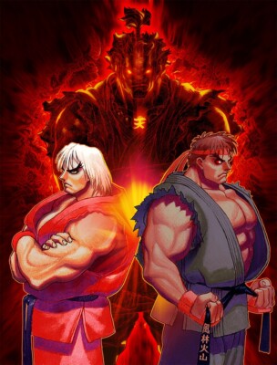 Street Fighter RYU And Ken Masters Capcom for MacBook AIr 13'/pro