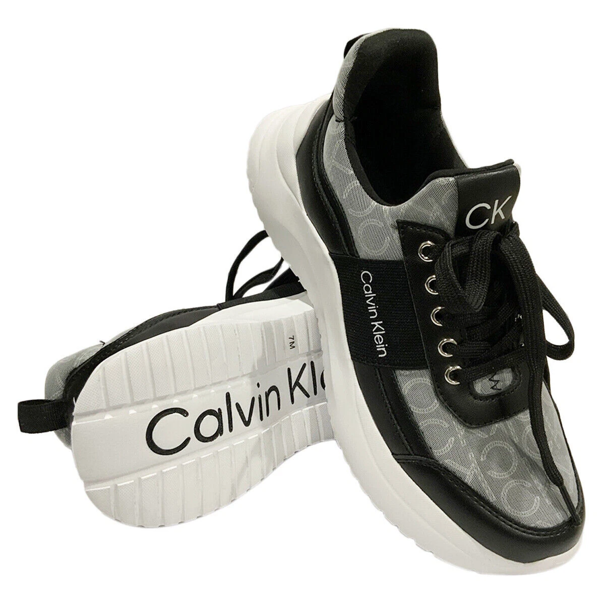 Grey calvin deals klein shoes