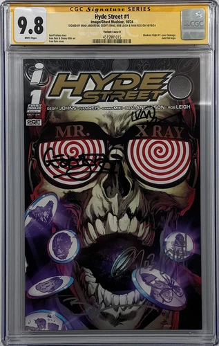 HYDE STREET #1 | ONE PER STORE | GOLD FOIL | 4X SIGNED | CGC SS 9.8